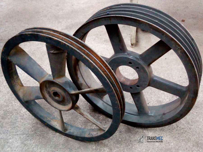 Poleas de Fierro Fundido